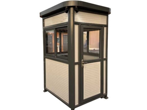 Compact Guard Shack With AC & Heating - 4x5 ft Model 3