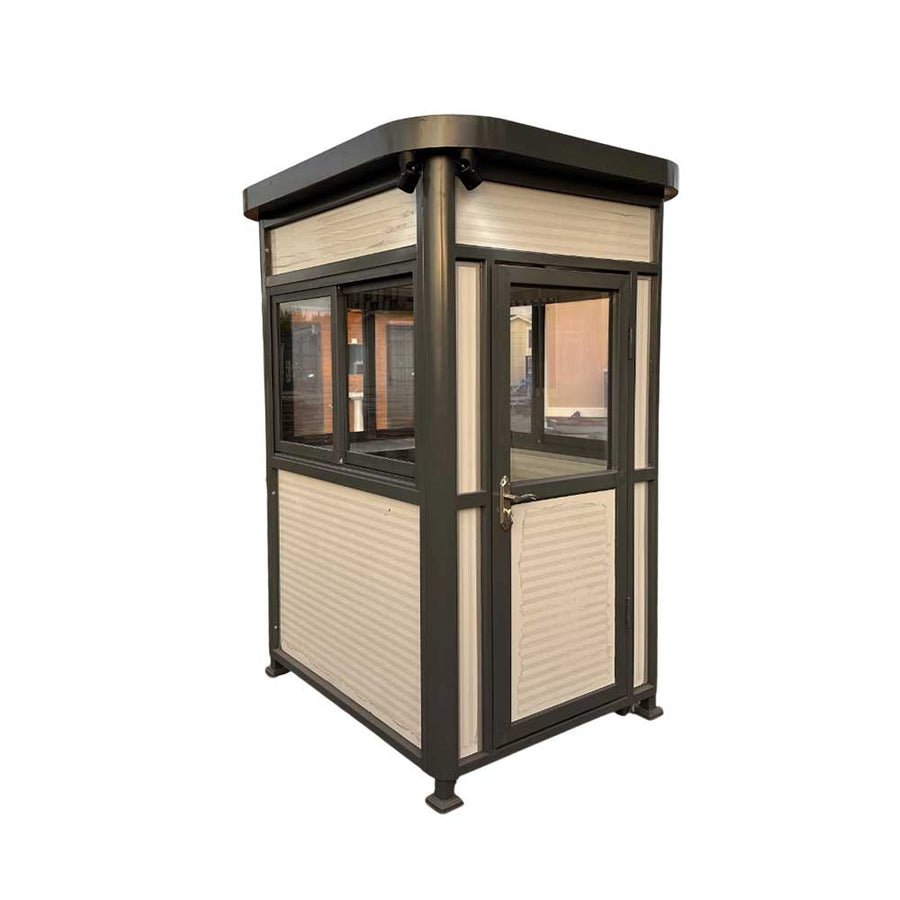 Compact Guard Shack With AC & Heating - 4x5 ft Model 3
