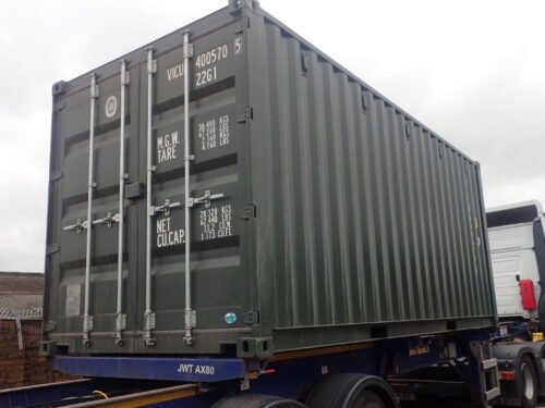 20ft New Shipping Containers 20ft Once Used S2- Original Doors