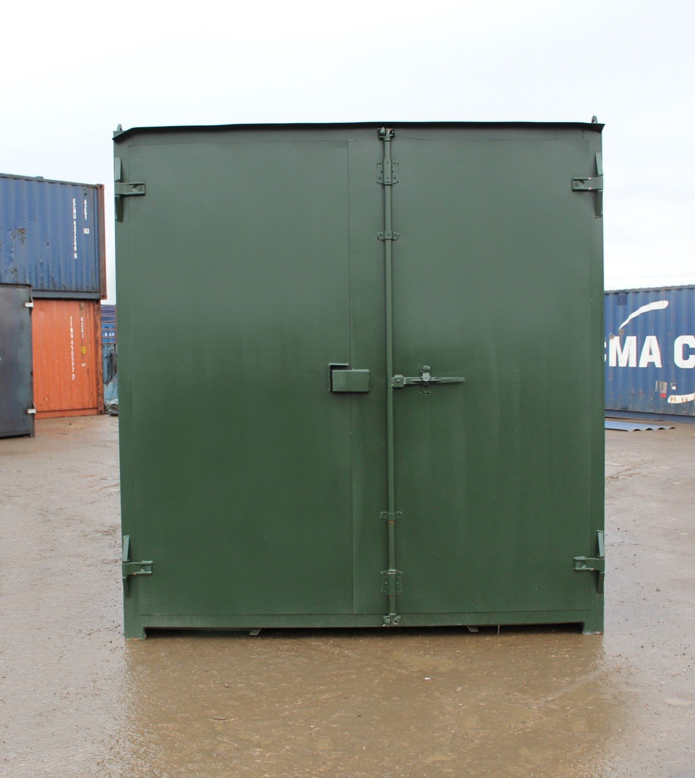 10ft Used Shipping Containers 10ft S1 Doors - view 2