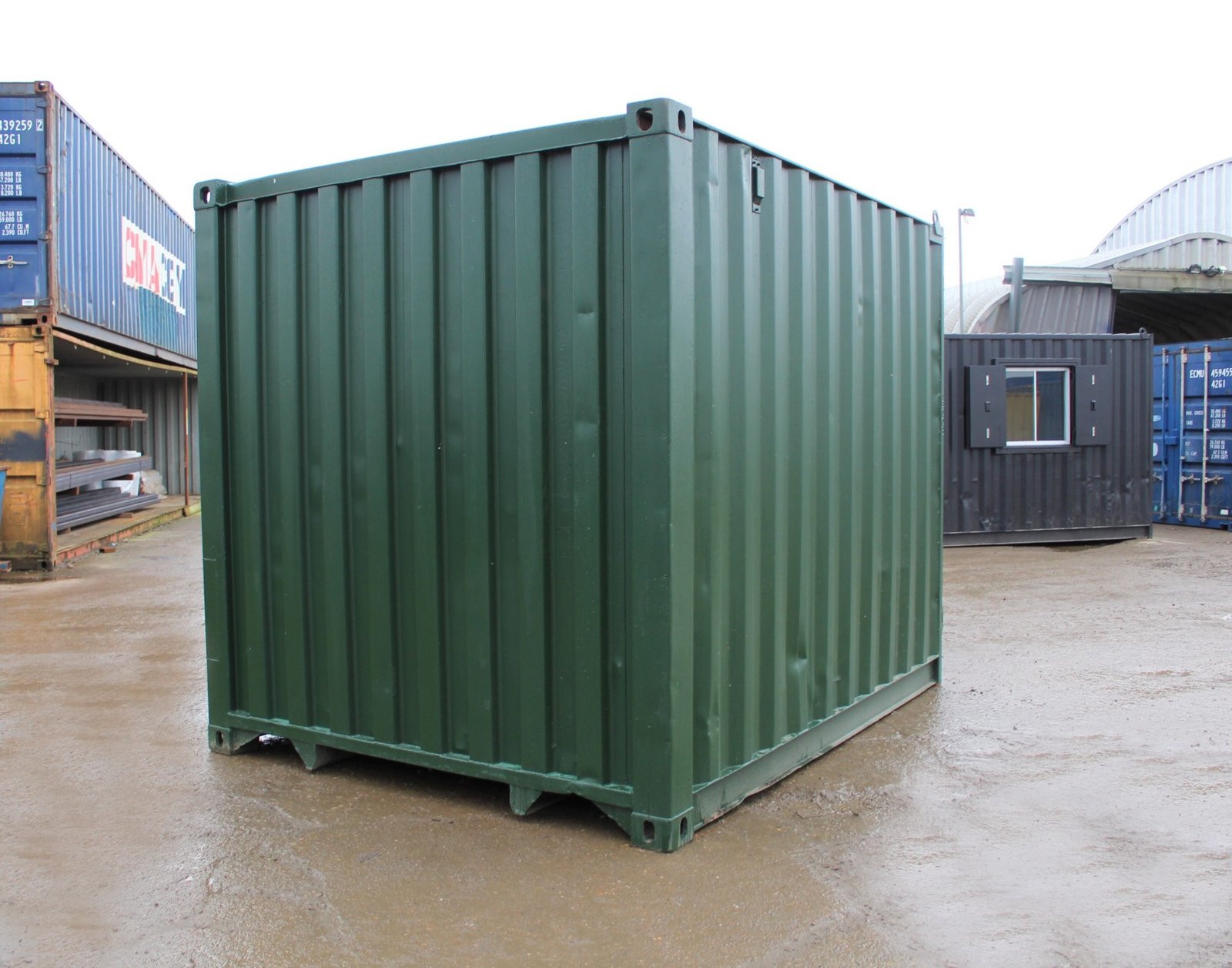 10ft Used Shipping Containers 10ft S1 Doors - view 3