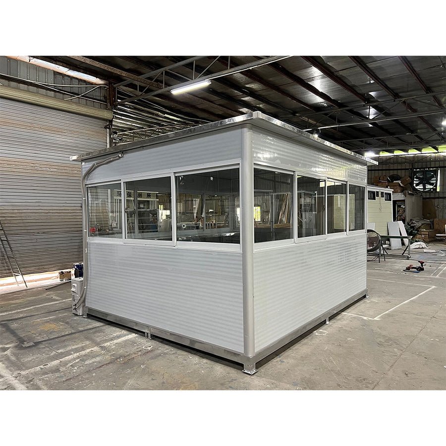 Security Guard Shack With AC & Heating - 10x12 ft Booth - view 3