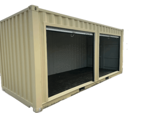 20ft Shipping Container With Roll Up Side Doors