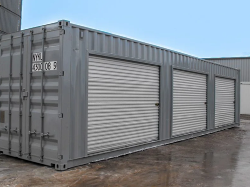 40ft Storage Container With Roll Up Side Doors