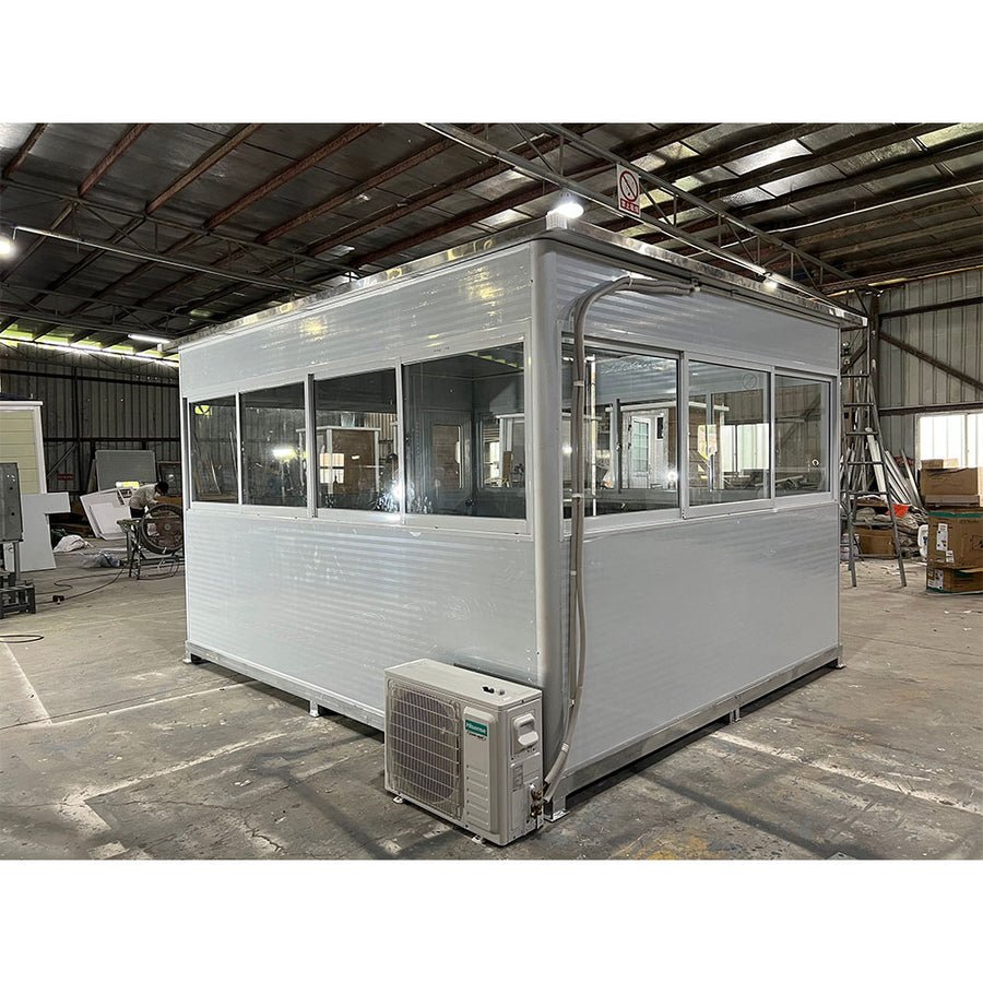 Security Guard Shack With AC & Heating - 10x12 ft Booth - view 4