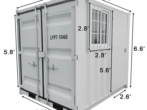 7ft Small Cubic Shipping Container