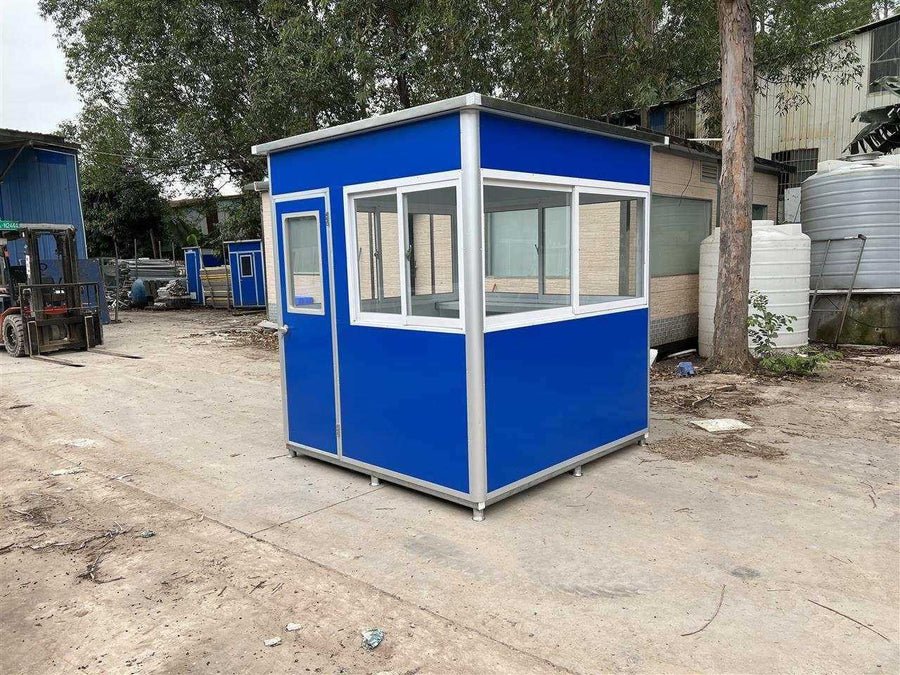 Blue Guard Booth With AC & Heating - 5x5 ft Security Booth - view 9