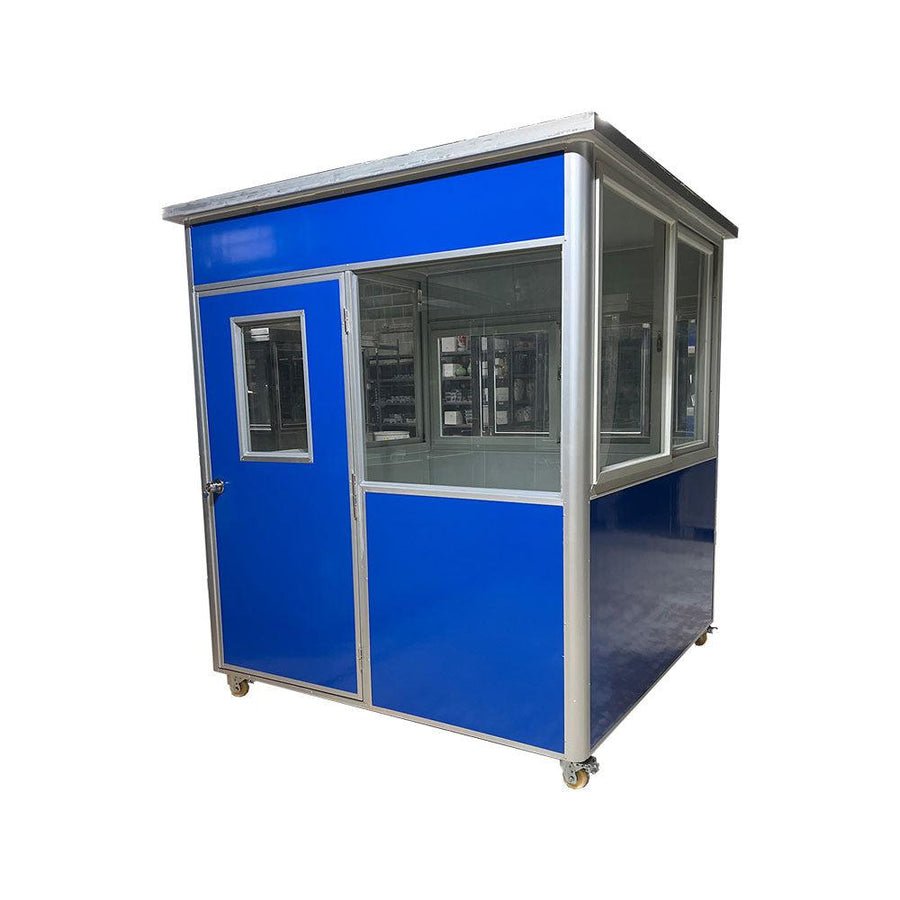 Blue Guard Booth With AC & Heating - 5x5 ft Security Booth - view 2