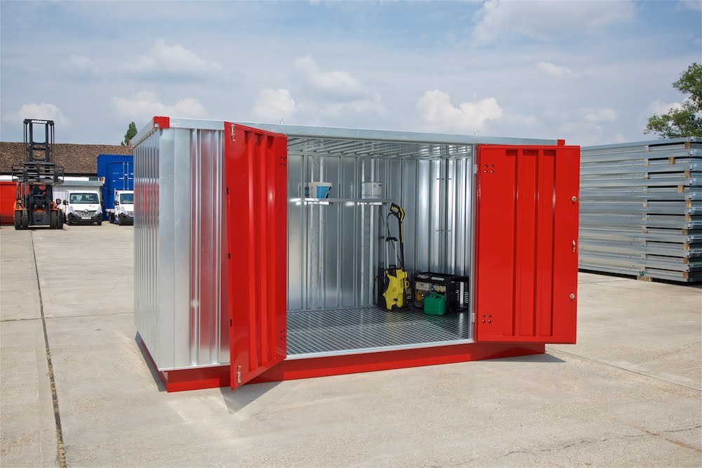 Flat Pack Containers for sale in the UK