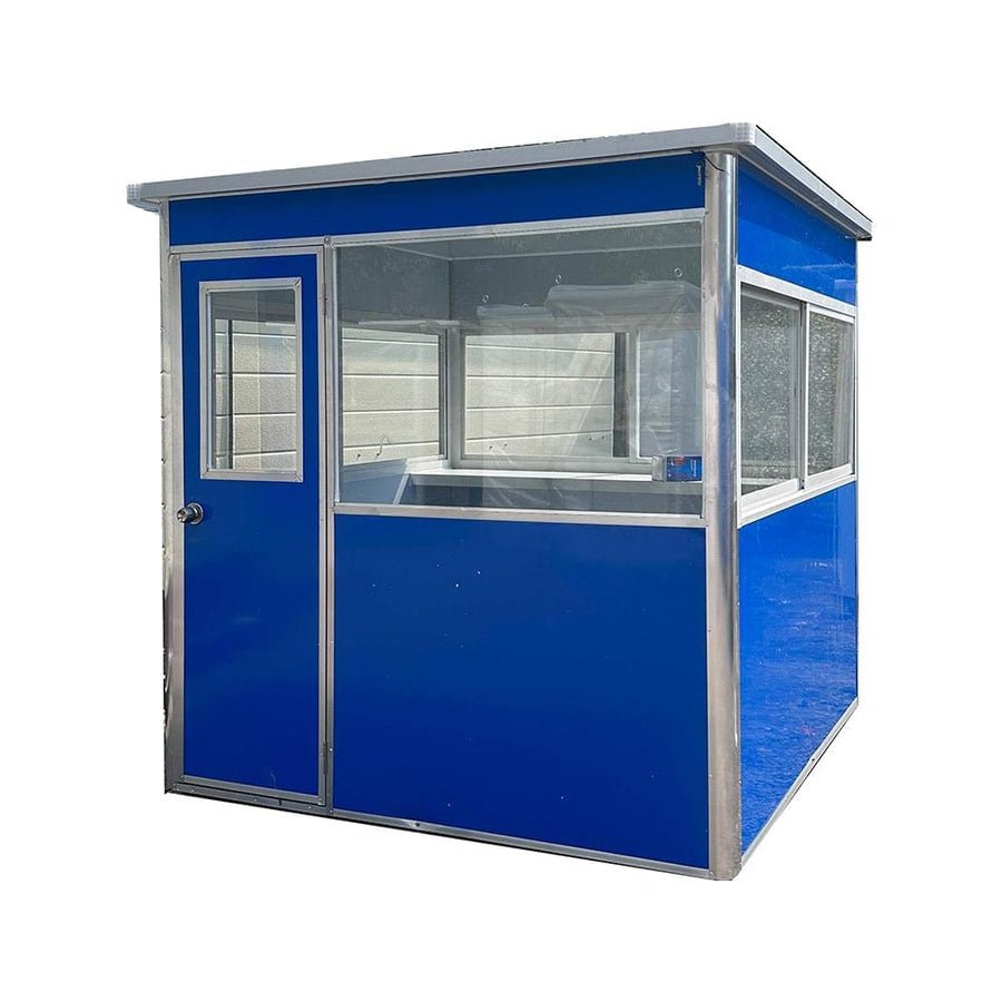 Blue Guard Booth With AC & Heating - 5x5 ft Security Booth - view 3