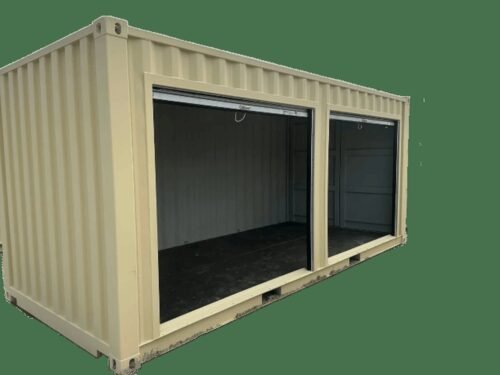 20ft Shipping Container With Roll Up Side Doors