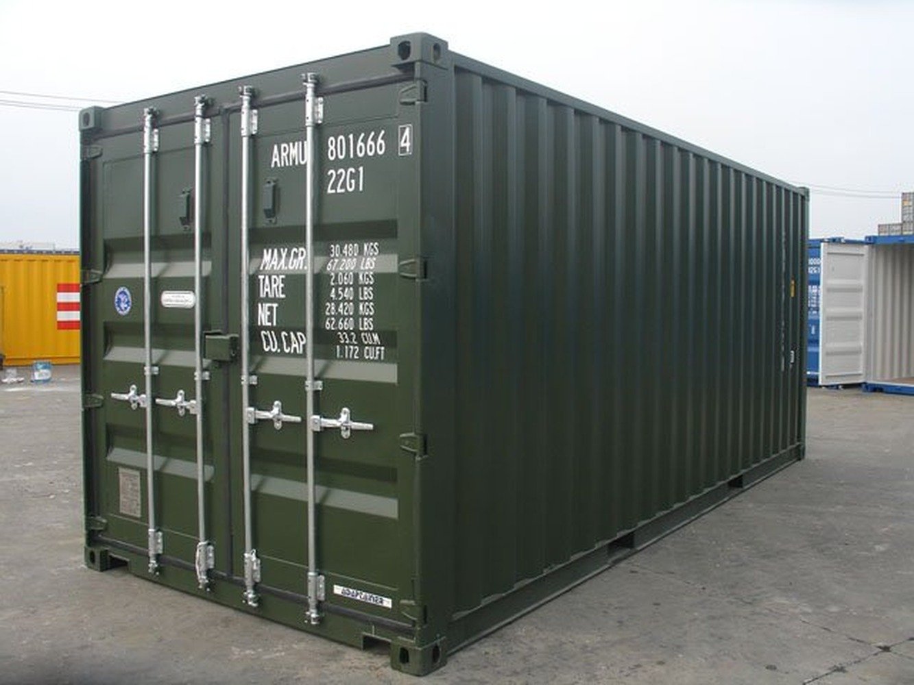 20ft Once-Used Shipping Container S2 view 9